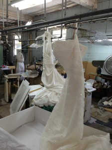 Wedding dress cleaning